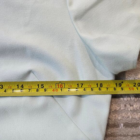 NWT Shoshanna Mint Green Sheath Dress Preppy Minimalist Garden Party Guest 10 - Picture 7 of 8